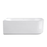 Attica Celine Corner Bath with Overflow