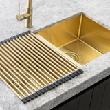 Lavello Stainless Steel rolling mat protector