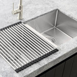 Lavello Stainless Steel rolling mat protector