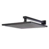 Square Wall Shower w/300mm shower rose w/400mm arm