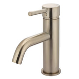 Round Basin Mixer Curved