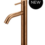 Piccola Tall Basin Mixer Tap with 130mm Spout