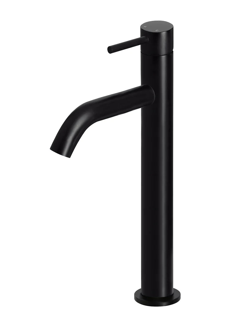 Piccola Tall Basin Mixer Tap with 130mm Spout