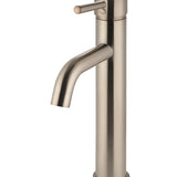Round Tall Basin Mixer Curved