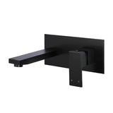 Square Wall Basin Mixer and Spout