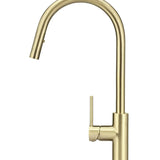 Round Piccola Pull Out Kitchen Mixer Tap