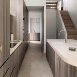 Round Piccola Pull Out Kitchen Mixer Tap