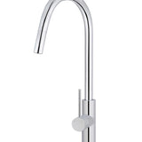 Round Piccola Pull Out Kitchen Mixer Tap