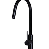 Round Piccola Pull Out Kitchen Mixer Tap