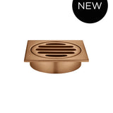 Square Floor Grate Shower Drain 80mm outlet