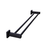Square Double Towel Rail 600mm
