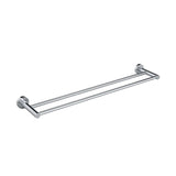 Round Double Towel Rail 600mm