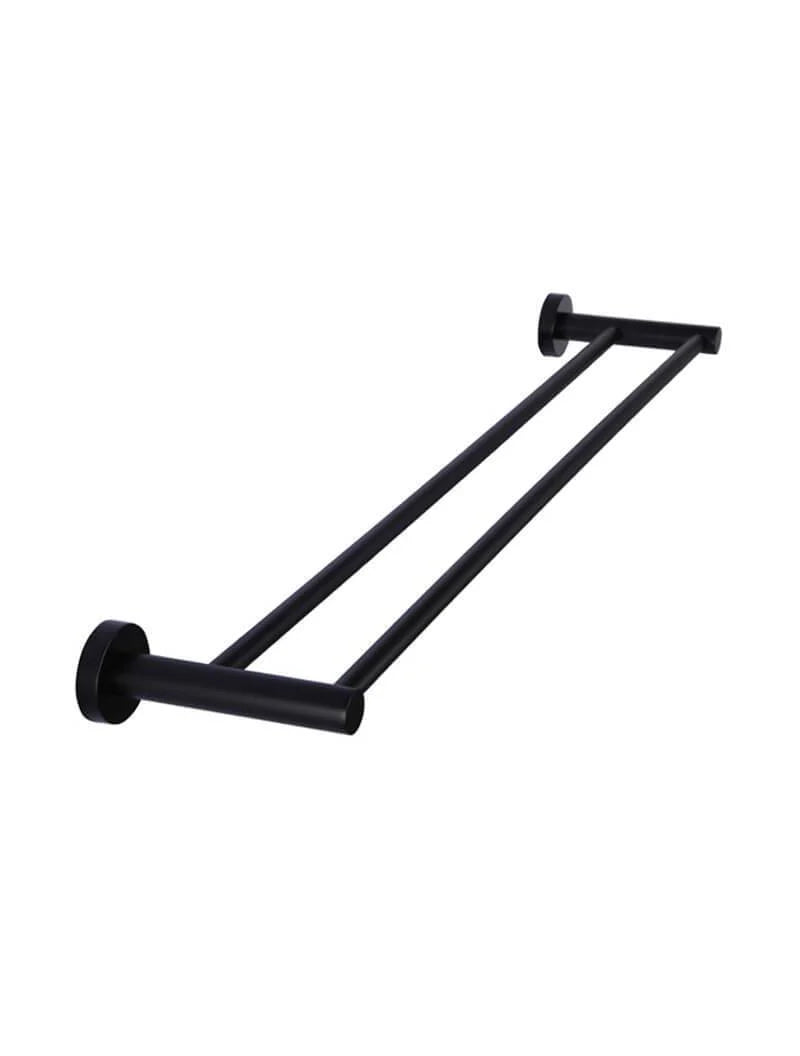 Round Double Towel Rail 600mm