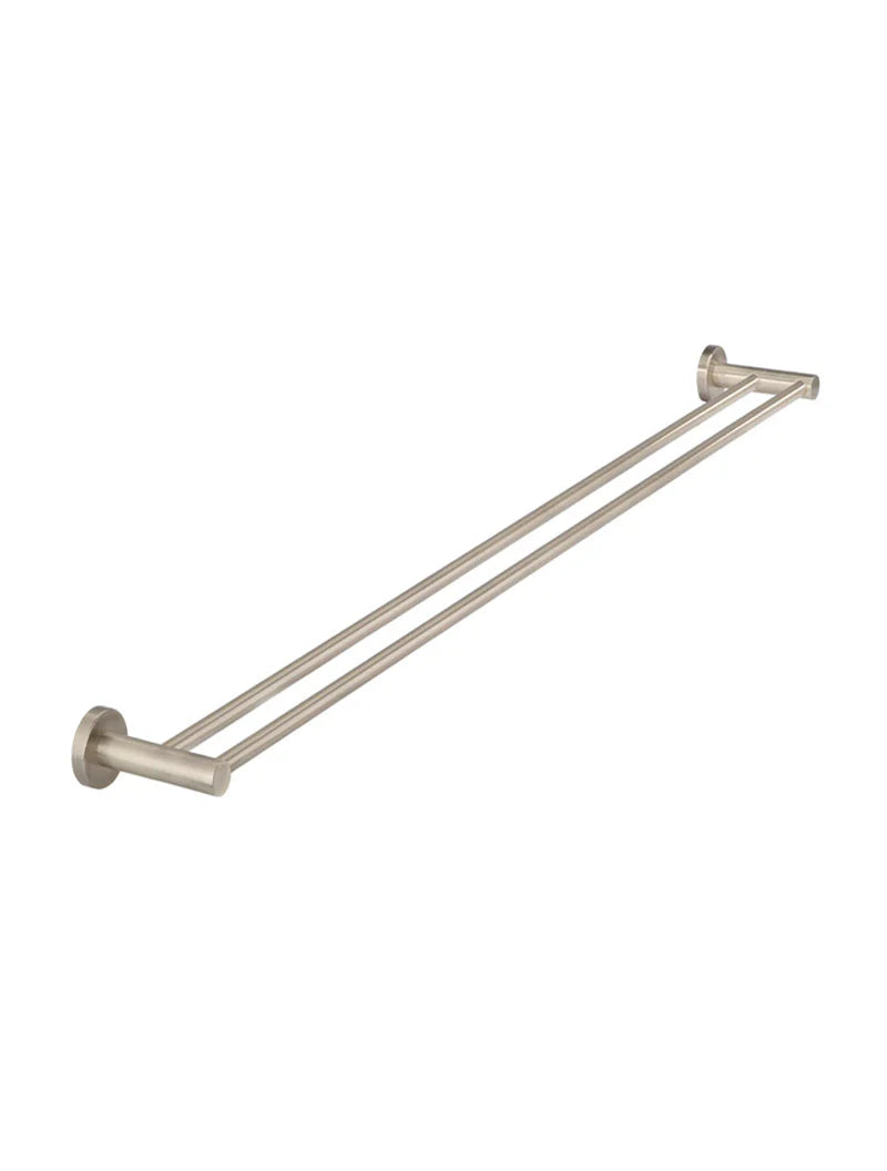 Round Double Towel Rail 900mm