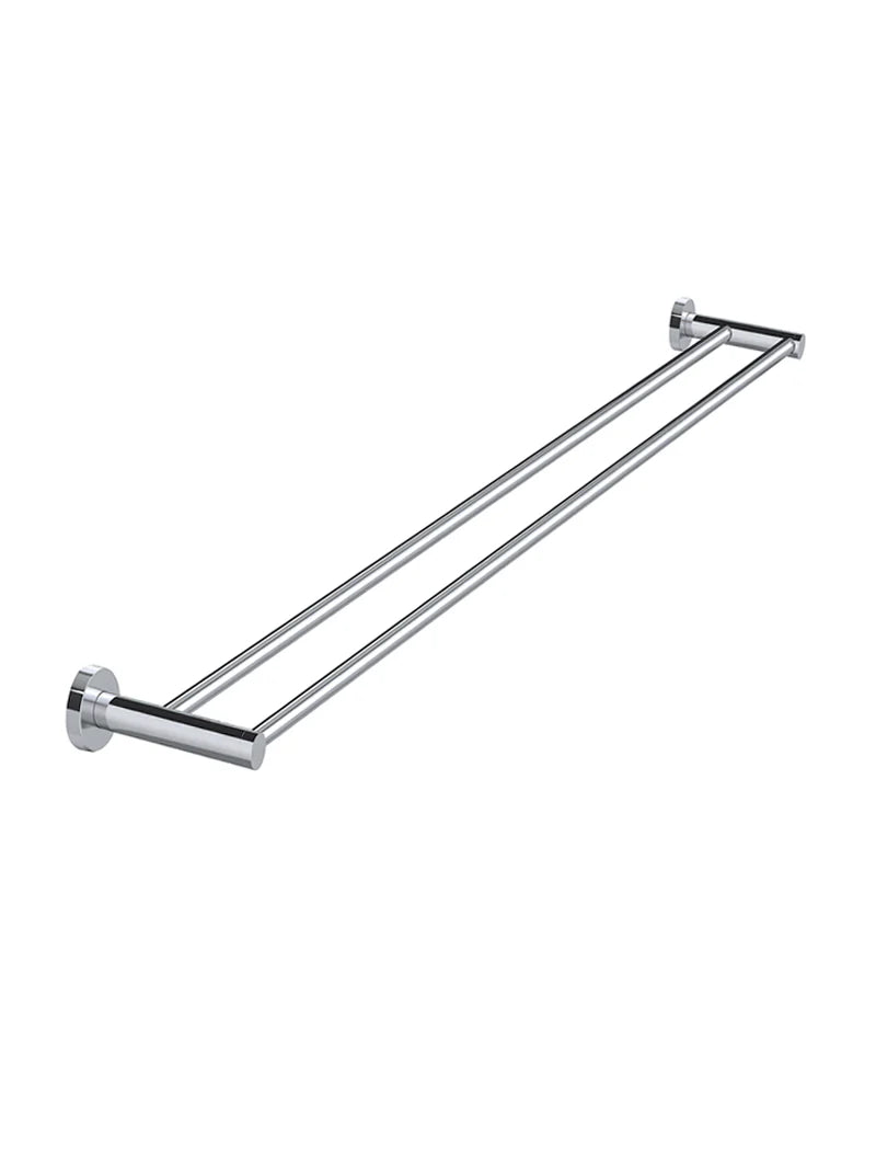 Round Double Towel Rail 900mm