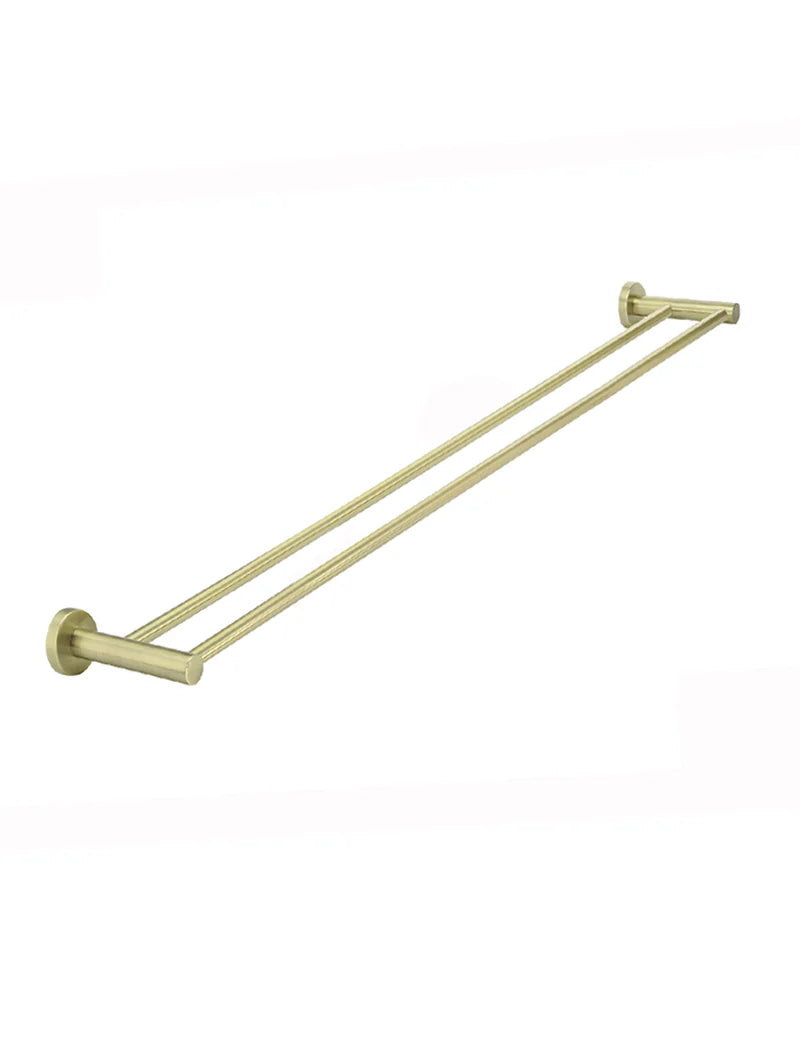 Round Double Towel Rail 900mm