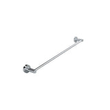 Round Single Towel Rail 600mm