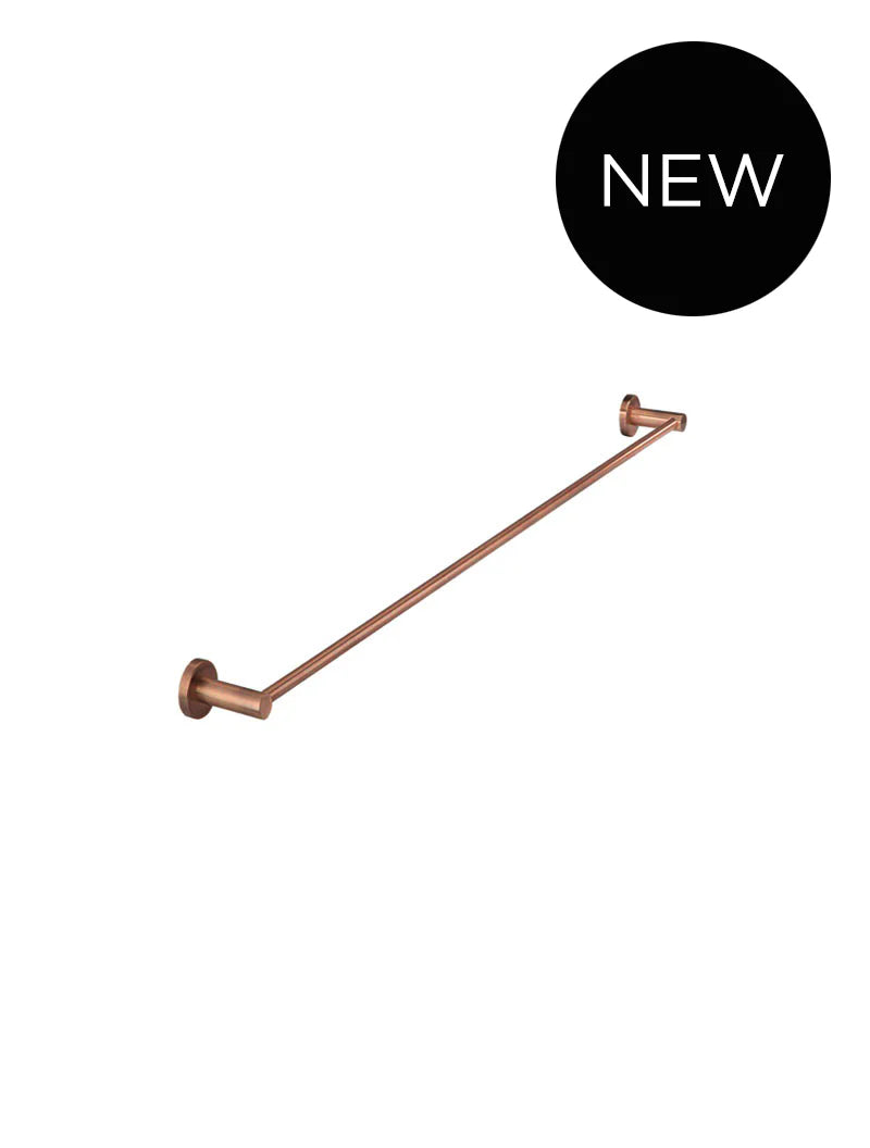 Round Single Towel Rail 600mm