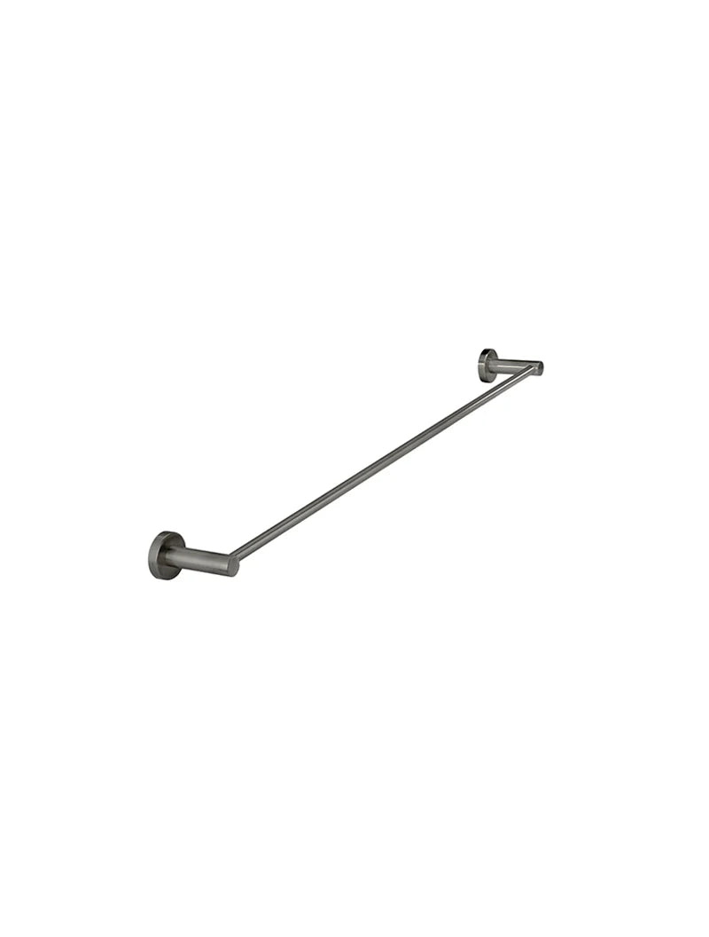 Round Single Towel Rail 600mm
