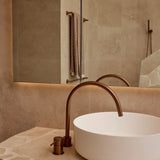 Round Deck Mounted Mixer