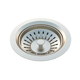 Lavello Sink Strainer and Waste Plug Basket with Stopper