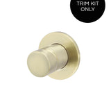 ROUND WALL MIXER PINLESS HANDLE TRIM KIT (IN-WALL BODY NOT INCLUDED)