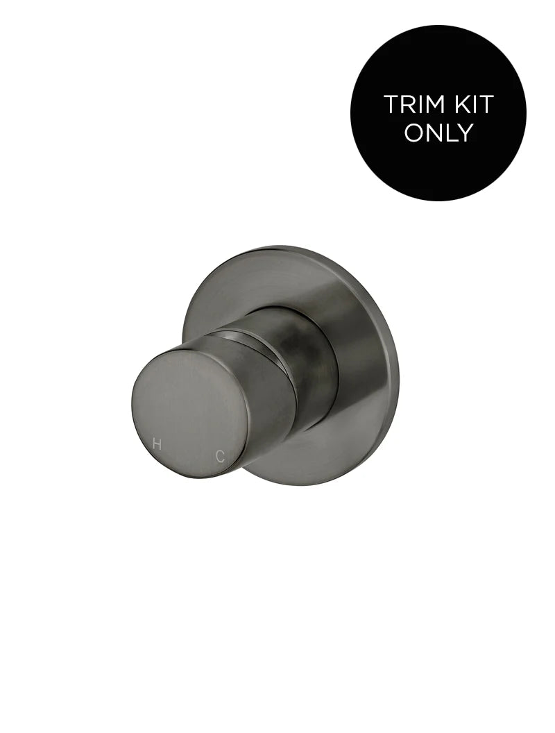 ROUND WALL MIXER PINLESS HANDLE TRIM KIT (IN-WALL BODY NOT INCLUDED)