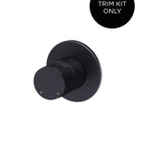 ROUND WALL MIXER PINLESS HANDLE TRIM KIT (IN-WALL BODY NOT INCLUDED)