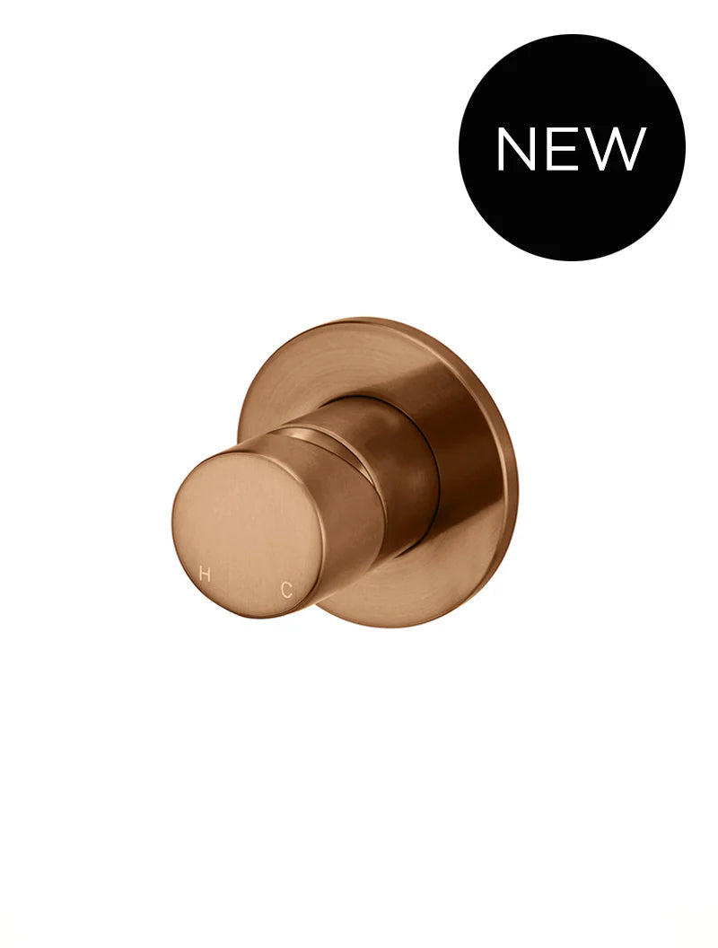 ROUND WALL MIXER PINLESS HANDLE TRIM KIT (IN-WALL BODY NOT INCLUDED)