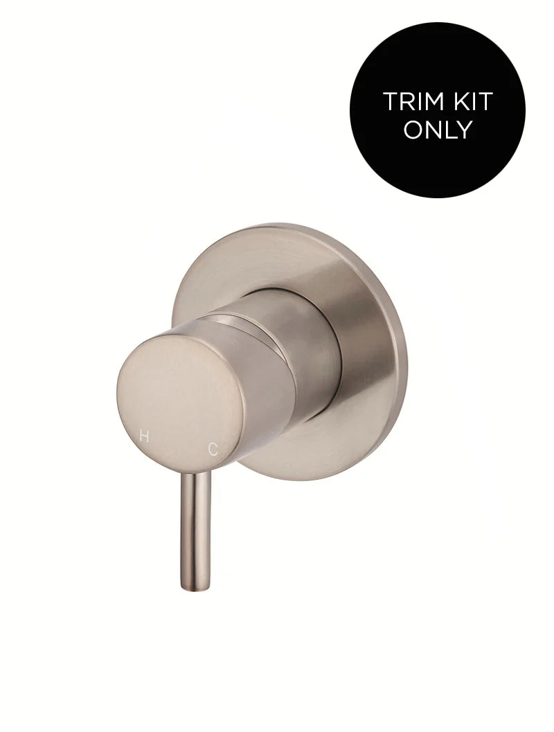 ROUND WALL MIXER SHORT PIN–LEVER TRIM KIT (IN-WALL BODY NOT INCLUDED)