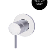 ROUND WALL MIXER SHORT PIN–LEVER TRIM KIT (IN-WALL BODY NOT INCLUDED)
