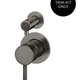 ROUND DIVERTER MIXER TRIM KIT (IN-WALL BODY NOT INCLUDED)