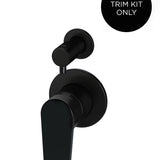 ROUND DIVERTER MIXER PADDLE HANDLE TRIM KIT (IN-WALL BODY NOT INCLUDED)