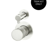 ROUND DIVERTER MIXER PINLESS HANDLE TRIM KIT (IN-WALL BODY NOT INCLUDED)