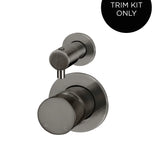 ROUND DIVERTER MIXER PINLESS HANDLE TRIM KIT (IN-WALL BODY NOT INCLUDED)