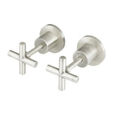Round Cross Handle Jumper Valve Wall Top Assemblies