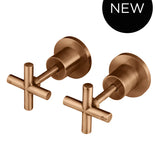 Round Cross Handle Jumper Valve Wall Top Assemblies