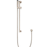 ROUND HAND SHOWER ON RAIL COLUMN