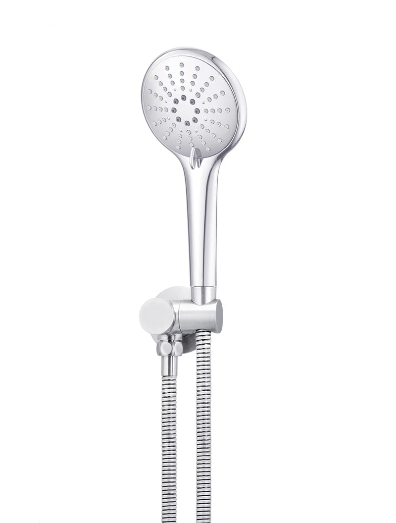 ROUND HAND SHOWER ON SWIVEL BRACKET