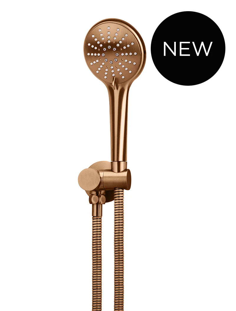 ROUND HAND SHOWER ON SWIVEL BRACKET