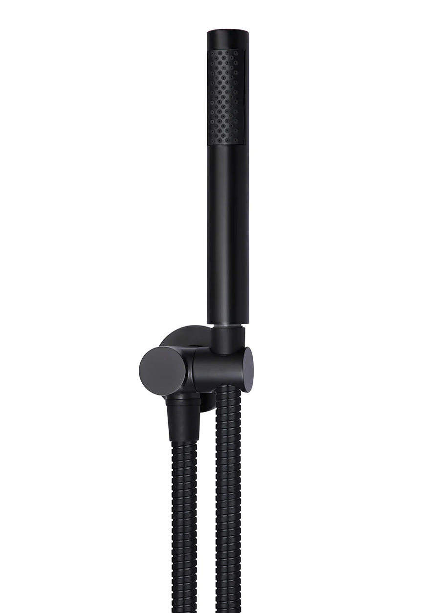 ROUND SHOWER ON BRACKET