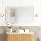 LED Newport Mirror Soft Square