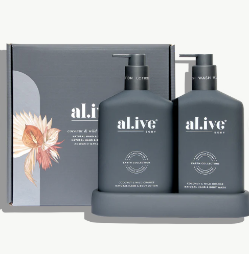 Alive Body Wash & Lotion Duo - Coconut & Wild Orange