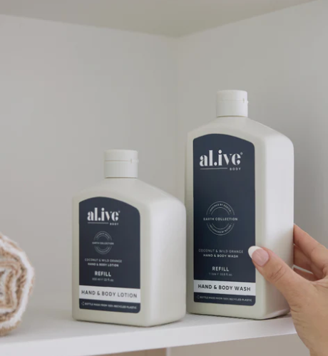Alive Body 650ml Lotion Refill