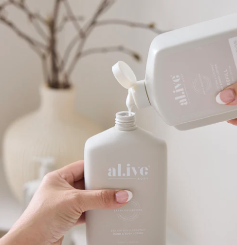 Alive Body 650ml Lotion Refill