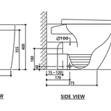 Venus Wall Faced Floor Pan