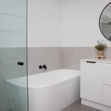 Zumi Mila Corner Freestanding Bathtub