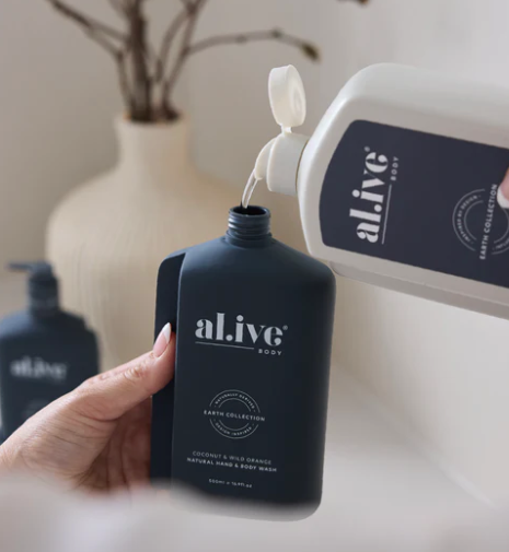 Alive Body 1 Ltr Wash Refill