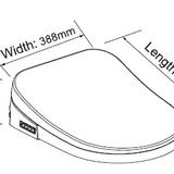 Zues Smart Bidet Toilet Suite