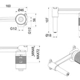 Lantra Wall-Spout Combo – BODY ONLY